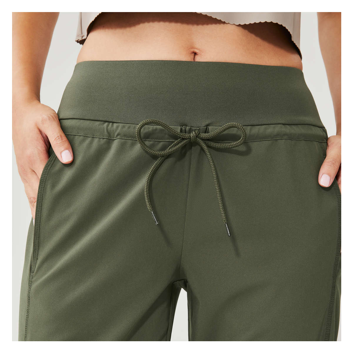 City Jogger in Army Green from Joe Fresh